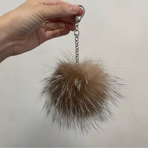 Pom Pom Keychain